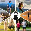 imageAchiou Balaclava Face Mask Ski Mask for Men Women Football Lightweight Sheisty Ninja Shiesty Sun Hood UV Protector CyclingBlack