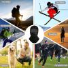 imageAchiou Balaclava Face Mask Ski Mask for Men Women Football Lightweight Sheisty Ninja Shiesty Sun Hood UV Protector CyclingBlack Camouflage