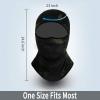 imageAchiou Balaclava Face Mask Ski Mask for Men Women Football Lightweight Sheisty Ninja Shiesty Sun Hood UV Protector CyclingBlack Camouflage