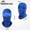 imageAchiou Balaclava Face Mask Ski Mask for Men Women Football Lightweight Sheisty Ninja Shiesty Sun Hood UV Protector CyclingRoyal Blue