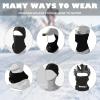 imageAchiou Balaclava Face Mask Ski Mask for Men Women Football Lightweight Sheisty Ninja Shiesty Sun Hood UV Protector CyclingWhite