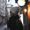 imageAchiou Beanie Hat for Women Men Warm Cuffed Knit Hat for Skiing Running Outdoor SportsLight Grey