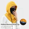 imageAchiou Ski Mask for Men Women Winter Balaclava Warm Windproof Face Mask Full Head Cover Scarf Neck for Cold WeatherTurmeric