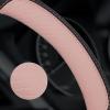 imageAchiou Steering Wheel Cover Universal 1451525 inch Steering Wheel Covers for Men Women with Classic Embossing Comfortable Soft DurablePink and Black