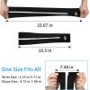 imageAchiou UV Sun Protection Cooling Arm Sleeves UPF50 Arm Compression Sleeves for Women Summer Sunblockn Football Golf1black1white