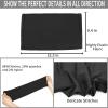 imageAchiou Cooling Neck Gaiter Face Cover Scarf UV Protection Mask for Men and WomenSoft Windproof Hiking Cycling RunningBlack