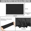 imageAchiou Cooling Neck Gaiter Face Cover Scarf UV Protection Mask for Men and WomenSoft Windproof Hiking Cycling RunningBlack