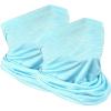 imageAchiou Cooling Neck Gaiter Face Cover Scarf UV Protection Mask for Men and WomenSoft Windproof Hiking Cycling RunningBlue