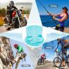 imageAchiou Cooling Neck Gaiter Face Cover Scarf UV Protection Mask for Men and WomenSoft Windproof Hiking Cycling RunningBlue