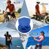 imageAchiou Cooling Neck Gaiter Face Cover Scarf UV Protection Mask for Men and WomenSoft Windproof Hiking Cycling RunningDark Blue