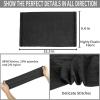 imageAchiou Cooling Neck Gaiter Face Cover Scarf UV Protection Mask for Men and WomenSoft Windproof Hiking Cycling RunningHeather Black