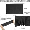 imageAchiou Cooling Neck Gaiter Face Cover Scarf UV Protection Mask for Men and WomenSoft Windproof Hiking Cycling RunningHeather Black