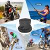 imageAchiou Cooling Neck Gaiter Face Cover Scarf UV Protection Mask for Men and WomenSoft Windproof Hiking Cycling RunningHeather Gray