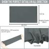 imageAchiou Cooling Neck Gaiter Face Cover Scarf UV Protection Mask for Men and WomenSoft Windproof Hiking Cycling RunningLight Gray