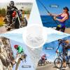 imageAchiou Cooling Neck Gaiter Face Cover Scarf UV Protection Mask for Men and WomenSoft Windproof Hiking Cycling RunningWhite