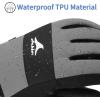 imageAchiou Kids Ski Gloves Waterproof Winter Snow Snowboard Gloves Warm Touchscreen for Kids Boys Girls Children Skiing CyclingGray