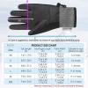 imageAchiou Kids Ski Gloves Waterproof Winter Snow Snowboard Gloves Warm Touchscreen for Kids Boys Girls Children Skiing CyclingGray