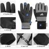 imageAchiou Kids Ski Gloves Waterproof Winter Snow Snowboard Gloves Warm Touchscreen for Kids Boys Girls Children Skiing CyclingGray