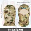 imageAchiou Ski Mask for Men Women Balaclava Face Cover Shiesty Mask UV Protector Lightweight for Motorcycle SnowboardAll Terrain Camouflage