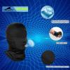 imageAchiou Ski Mask for Men Women Balaclava Face Cover Shiesty Mask UV Protector Lightweight for Motorcycle SnowboardBlack