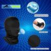 imageAchiou Ski Mask for Men Women Balaclava Face Cover Shiesty Mask UV Protector Lightweight for Motorcycle SnowboardBlack