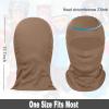 imageAchiou Ski Mask for Men Women Balaclava Face Cover Shiesty Mask UV Protector Lightweight for Motorcycle SnowboardKhaki