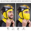 imageAchiou Ski Mask for Men Women Balaclava Face Cover Shiesty Mask UV Protector Lightweight for Motorcycle SnowboardYellow