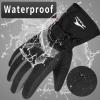imageAchiou Ski Snow Gloves Winter Warm 3M Thinsulate Waterproof Touchscreen Men WomenGray