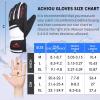 imageAchiou Ski Snow Gloves Winter Warm 3M Thinsulate Waterproof Touchscreen Men WomenNew White