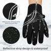 imageAchiou Winter Running Gloves for Men WomenLightweight Touchscreen Liners Thermal Warm Gloves for CyclingDriving Hiking Walking TextingBlack