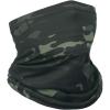 imageAchiou Cooling Neck Gaiter Face Cover Scarf UV Protection Mask for Men and WomenSoft Windproof Hiking Cycling RunningBlack Camouflage