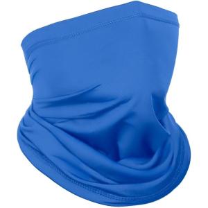 imageAchiou Cooling Neck Gaiter Face Cover Scarf UV Protection Mask for Men and WomenSoft Windproof Hiking Cycling RunningDark Blue