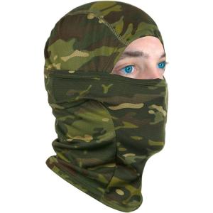 imageAchiou Ski Mask for Men Women Balaclava Face Cover Shiesty Mask UV Protector Lightweight for Motorcycle SnowboardJungle Camouflage