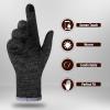 imageAchiou Gloves for Women Winter Touchscreen Warm Soft Comfortable Elastic Fluff Lined Texting Glove for Traveling Working