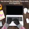 imageAchiou Gloves for Women Winter Touchscreen Warm Soft Comfortable Elastic Fluff Lined Texting Glove for Traveling Working