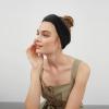 imageAchiou Wide Headbands for Women Non Slip Fashion Boho Knotted Hair Bands for Womes  Cotton Elastic Hair Wrap for Girls Running Sport Yoga6 PackCombination B