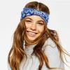 imageAchiou Wide Headbands for Women Non Slip Fashion Boho Knotted Hair Bands for Womes  Cotton Elastic Hair Wrap for Girls Running Sport Yoga6 PackCombination G