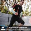 imageAchiou Arm Sun Sleeves Compression UV Protection Cooling for Men Women Summer Sunblock Basketball Football Cover Arms Tattoo1 Pair Blue