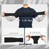 imageAchiou Arm Sun Sleeves Compression UV Protection Cooling for Men Women Summer Sunblock Basketball Football Cover Arms Tattoo2 Pairs Black