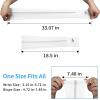 imageAchiou UV Protection Arm Sleeves for Women UPF50 Cooling Sunblock Sleeve Golf Football Outdoor Summer Activities2white