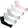 5 Pairs:black white grey blue pink