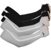 imageAchiou UV Protection Arm Sleeves for Women UPF50 Cooling Sunblock Sleeve Golf Football Outdoor Summer Activities2black2gray