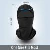 imageAchiou Lightweight Balaclava Sheisty Ninja Shiesty Sun Hood UV Protector Cycling