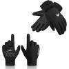imageAchiou Winter Gloves for Men Women and Kids ski Gloves for 314 Years Old
