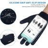 image:imageAchiou Winter Gloves Glove for Men Women Upgraded Touch Screen Texting Warm Running with Thermal Soft Knit LiningBlack  Navy