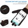 image:imageAchiou Winter Gloves Glove for Men Women Upgraded Touch Screen Texting Warm Running with Thermal Soft Knit LiningCoffee