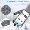 image:imageAchiou Winter Gloves Glove for Men Women Upgraded Touch Screen Texting Warm Running with Thermal Soft Knit LiningFrost Gray