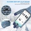 image:imageAchiou Winter Gloves Glove for Men Women Upgraded Touch Screen Texting Warm Running with Thermal Soft Knit LiningGreyblue