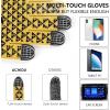image:imageAchiou Winter Gloves Glove for Men Women Upgraded Touch Screen Texting Warm Running with Thermal Soft Knit LiningLemon