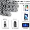 image:imageAchiou Winter Gloves Glove for Men Women Upgraded Touch Screen Texting Warm Running with Thermal Soft Knit LiningParisgrey